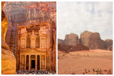 Petra and Wadi Rum Tour From Eilat - 2 Days